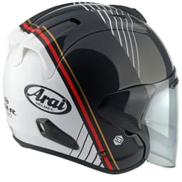 Casque Arai SZ-R EVO Temu blanc - Image 2