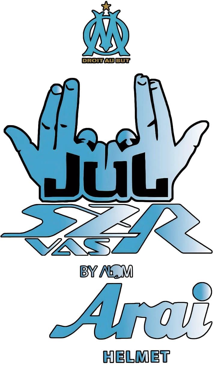 Sticker Jul Bleu Ciel
